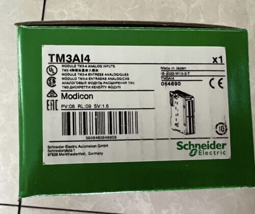 New Schneider TM3AI4 PLC Module In Box