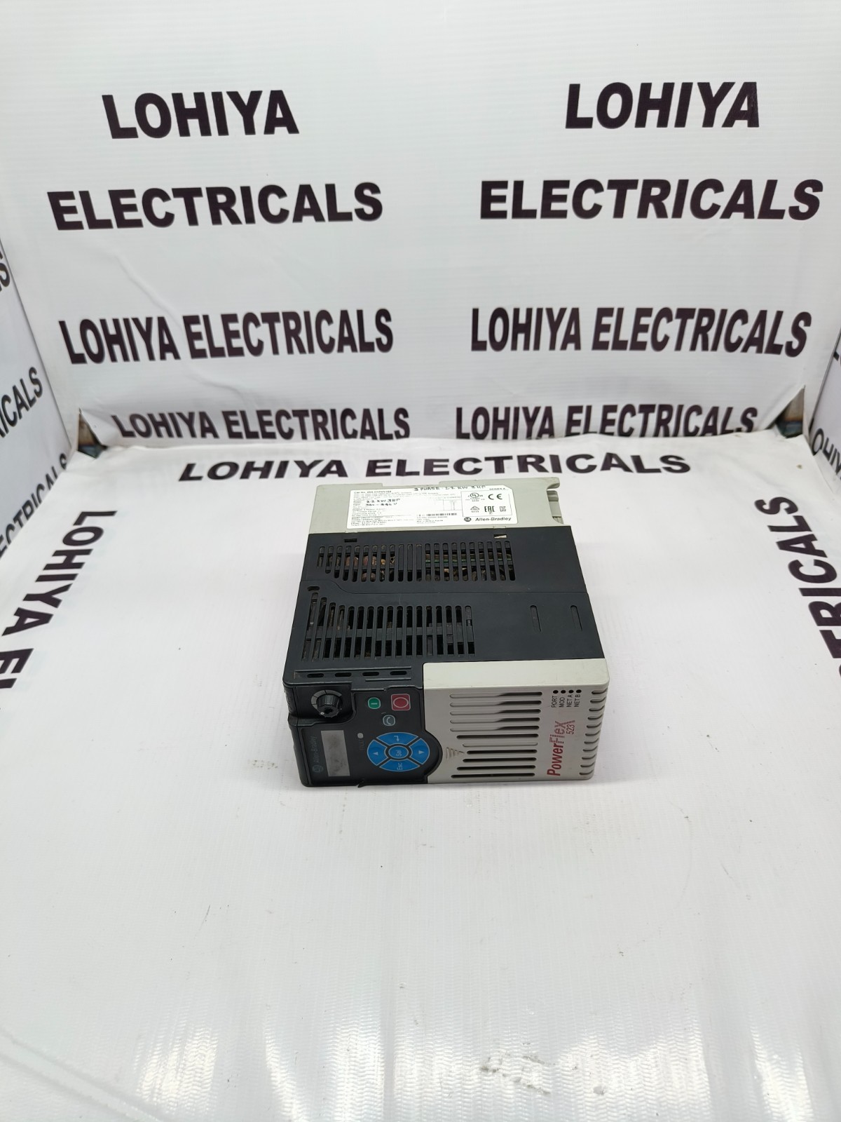 ALLEN BRADLEY 25A-D1P4N104 POWER FLAX 523 AC DRIVE ( USED CONDITION )