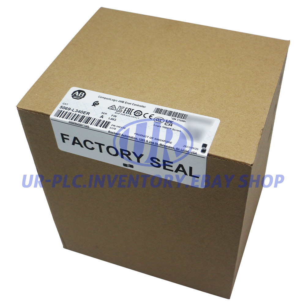 New Allen Bradley 5069-L340ER CompactLogix 4 MB User Memory Controller