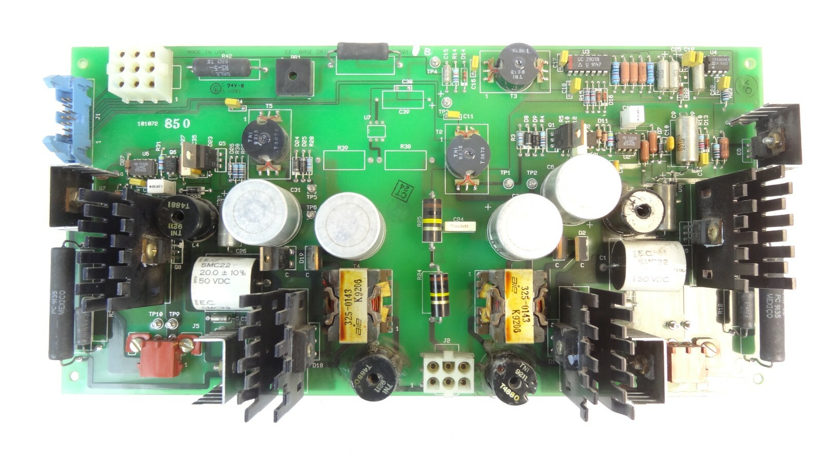 Powerware / Exide 101072850 EE Base Drive Board PCB Assembly