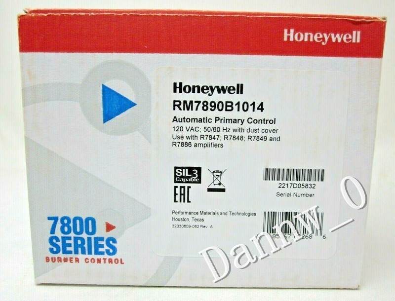 New in box Honeywell RM7890B1014 Burner Controller