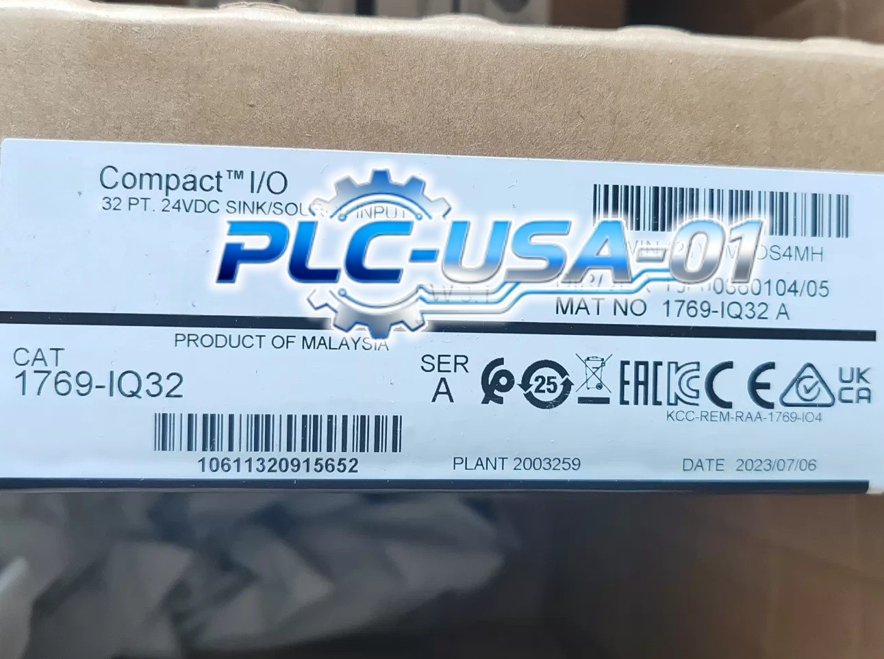 1PCS Brand New AB 1769-IQ32 SER A 24VDC 1769-IQ32 Deliver Quickly