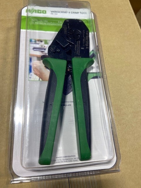WAGO 206-1204 Variocrimp 4 – Crimping Tool – 0.25-4mm, AWG24-12 – NEW