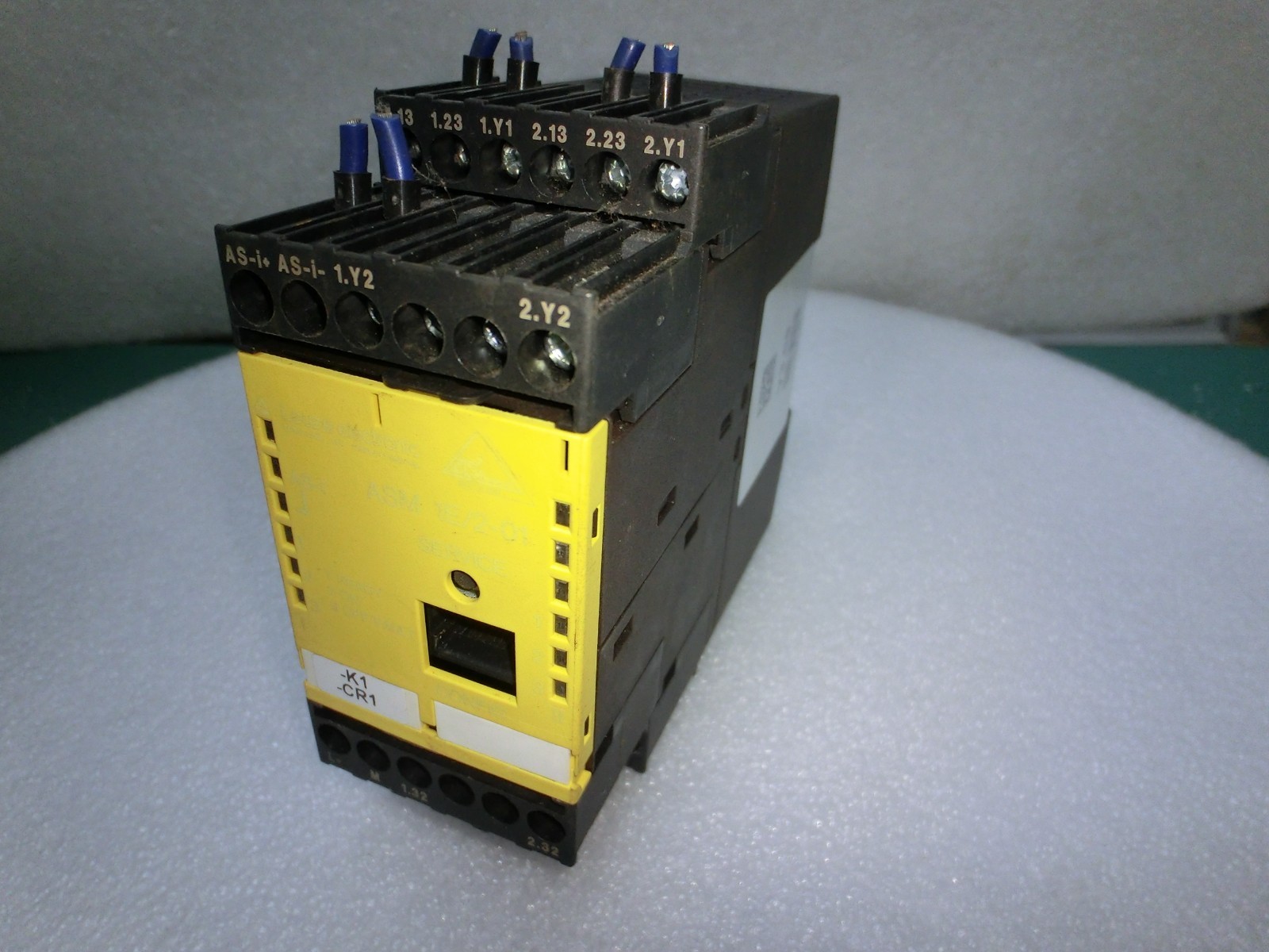 Leuze Electronic ASM1E/2-01 Safety Monitor,24Vdc,Uimp 4KV,Ui 300V,Used,GE+9766