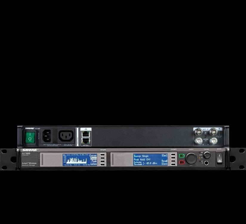 SHURE AXT600 470-952 MHz Axient Wireless Spectrum Manager **USED** GREAT SHAPE