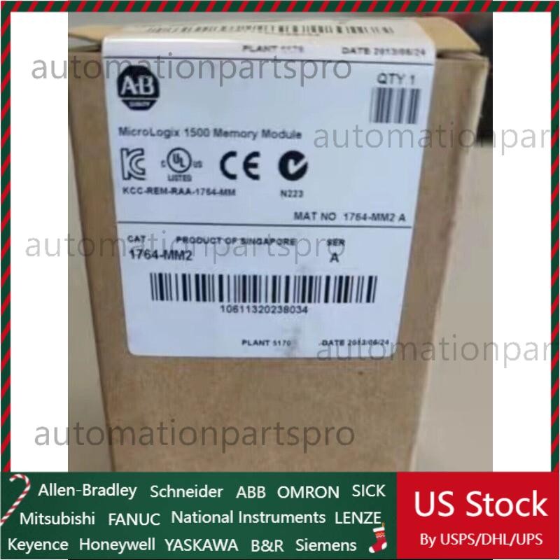 1PC New PLC Controller Module 1764-MM2 1764-MM2 free shipping US Free Tax