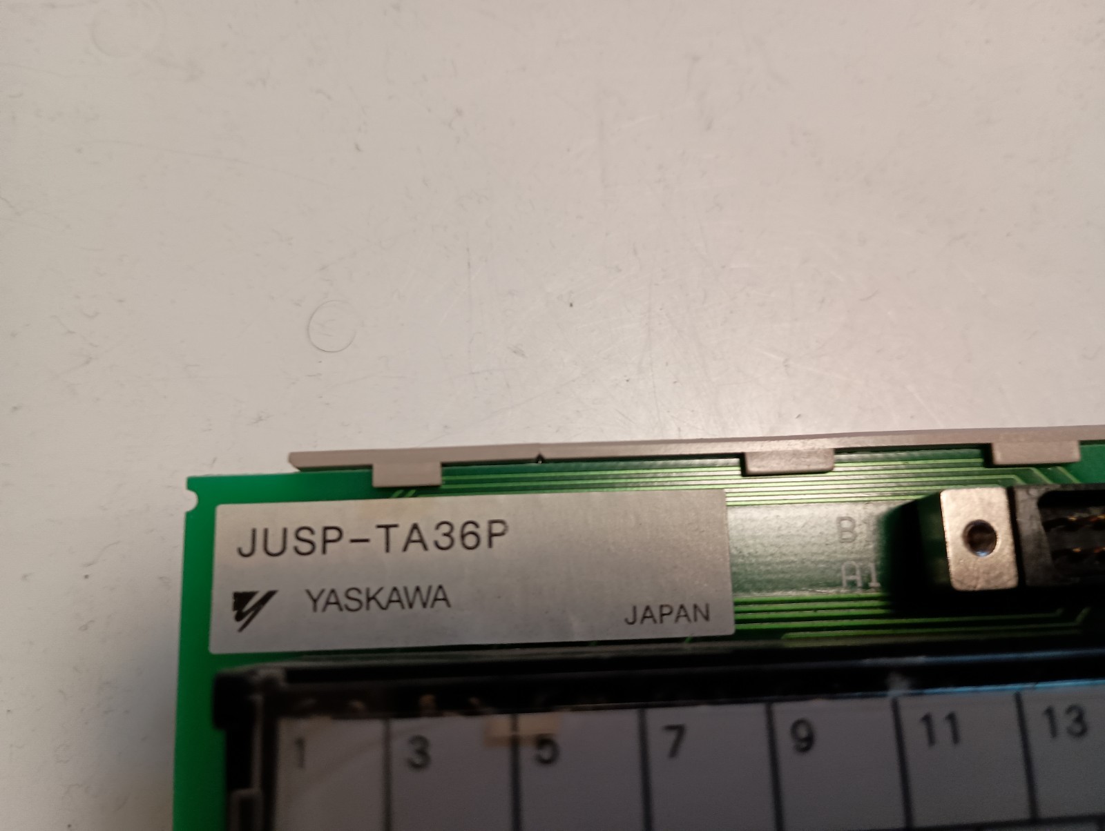 YASKAWA JUSP-TA36P TERMINAL BLOCK JUSPTA36P With Cable Tested Discontinued GC