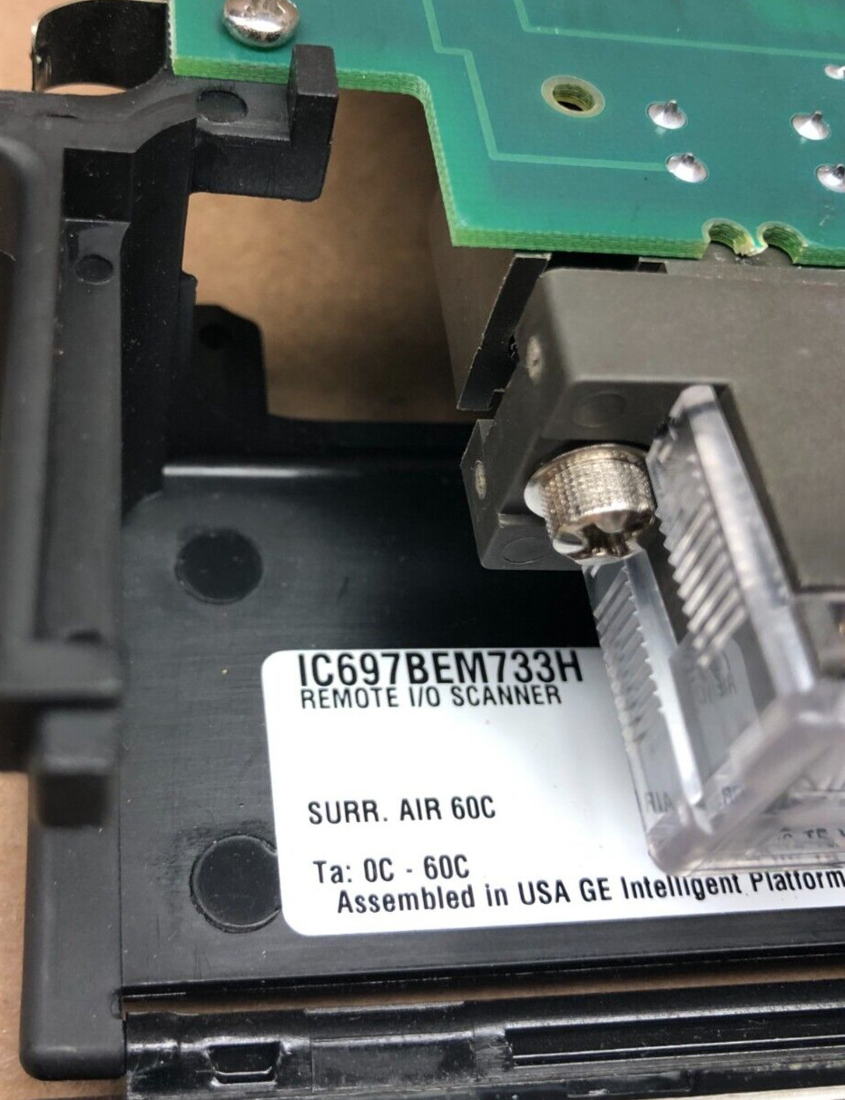 GE FANUC IC697BEM733H REMOTE I/O SCANNER /