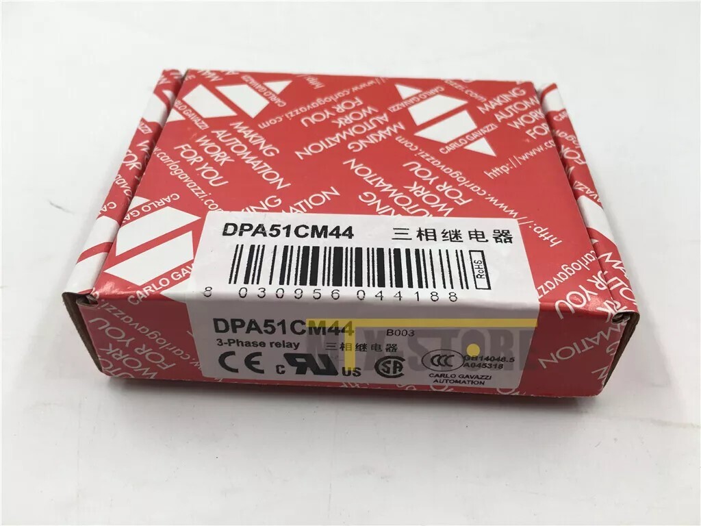 1pcs New CARLO GAVAZZI three-phase relay phase sequence protector DPA51CM44