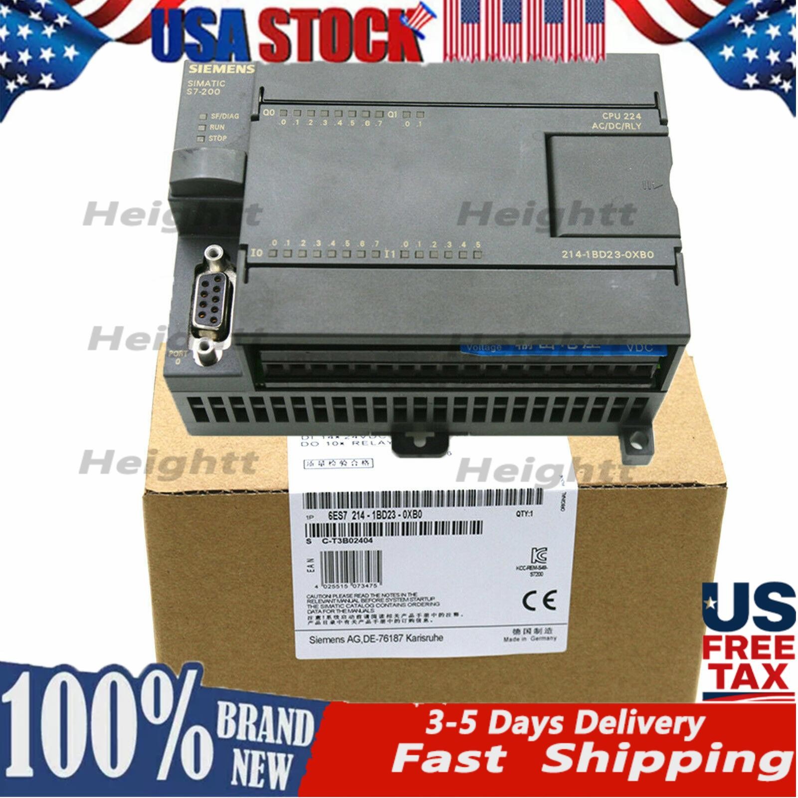NEW SIEMENS 6ES7 214-1BD23-0XB0 6ES7214-1BD23-0XB0 CPU Module Made In Germany