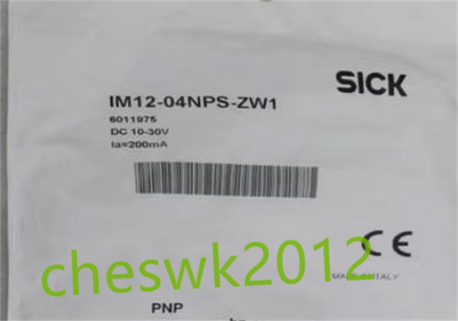 1 PCS NEW IN BOX SICK Sensor IM12-04NPS-ZW1 6011975