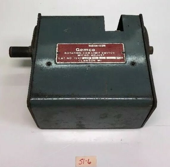 GEMCO Electric Rotating Cam Limit Switch 1980-102R-SP-X Warranty!