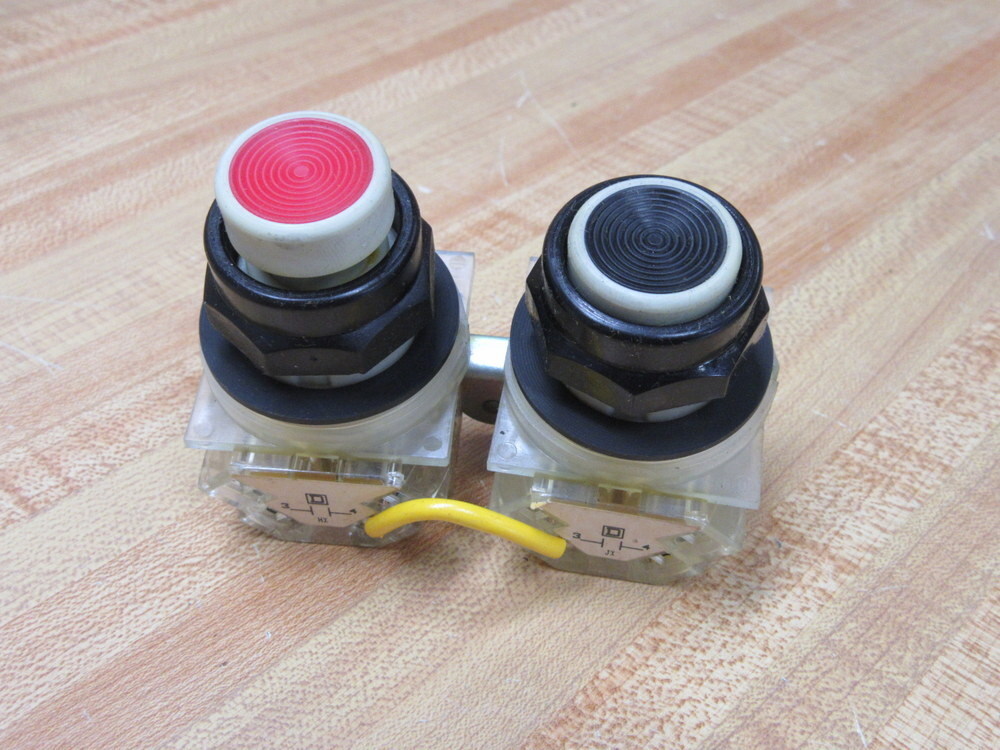 Square D 9001-SKRU-11 Pushbutton SKRU-11 W/(2) 9001 KA-2