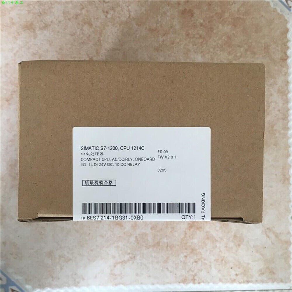 New Siemens 6ES7214-1BG31-0XB0 SIMATIC S7-1200 6ES7 214-1BG31-0XB0