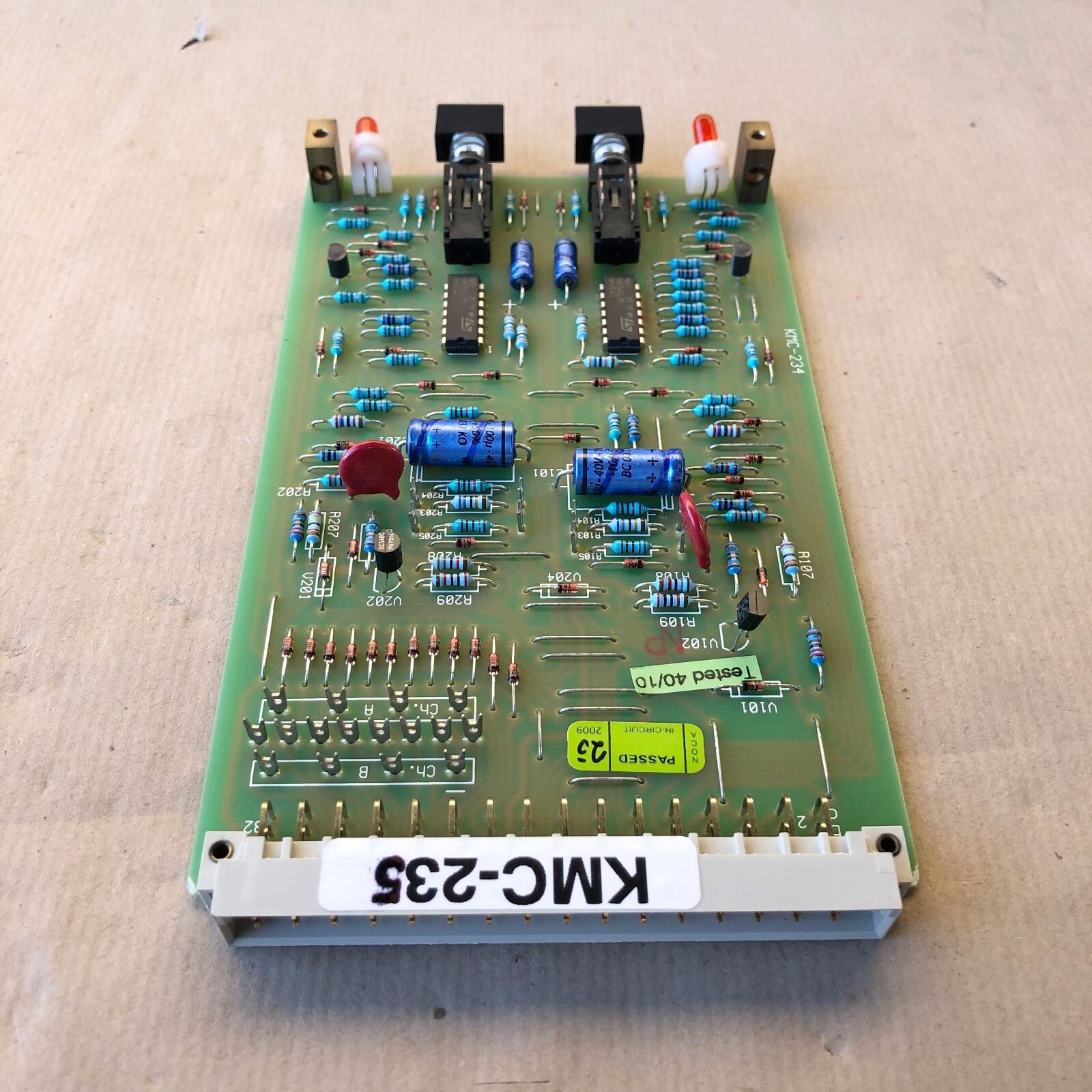 KONGSBERG AUTRONICA KMC-235 PCB CARD KMC-234