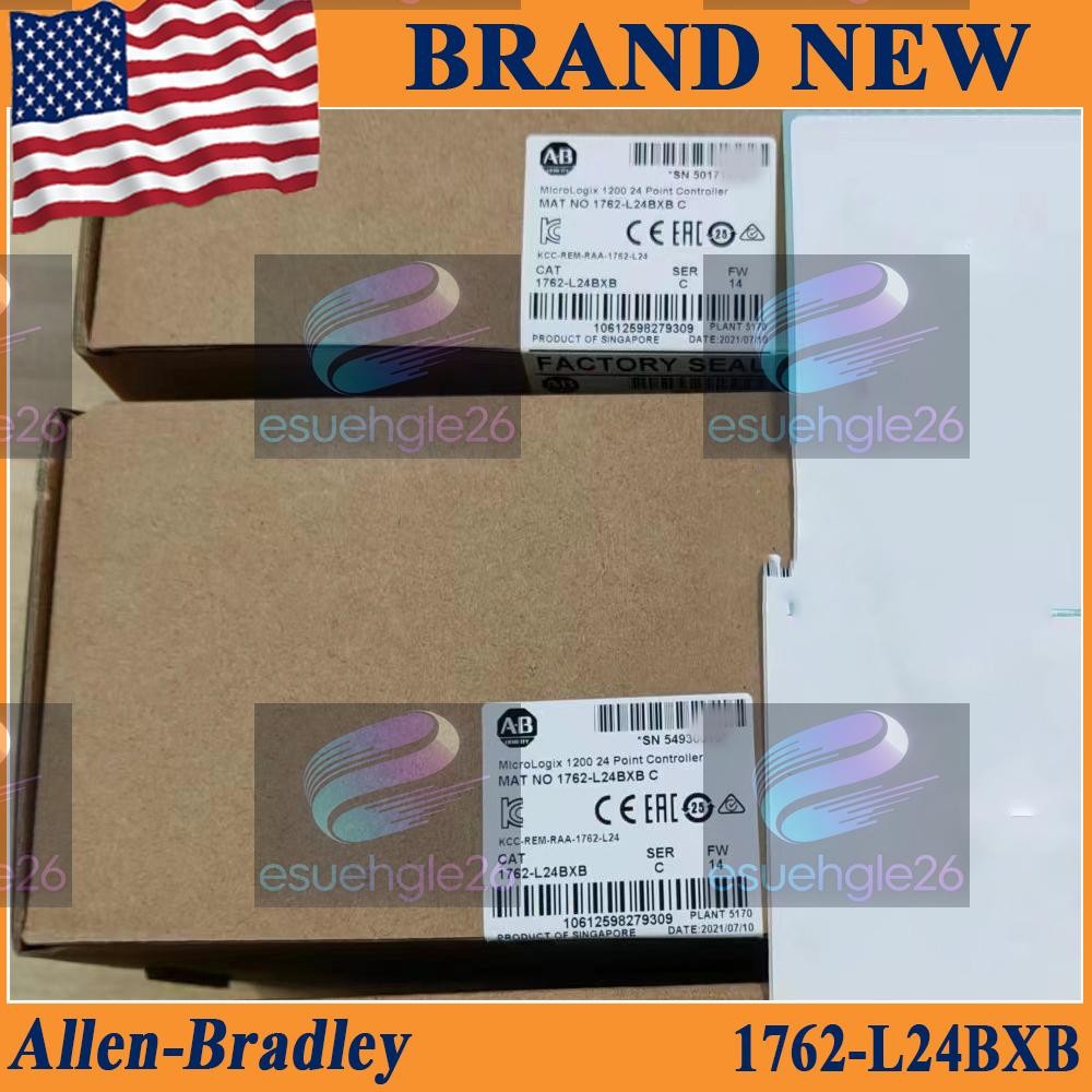 New 1762-L24BXB Factory Sealed AB SER C MicroLogix 1200 24 Point Controller