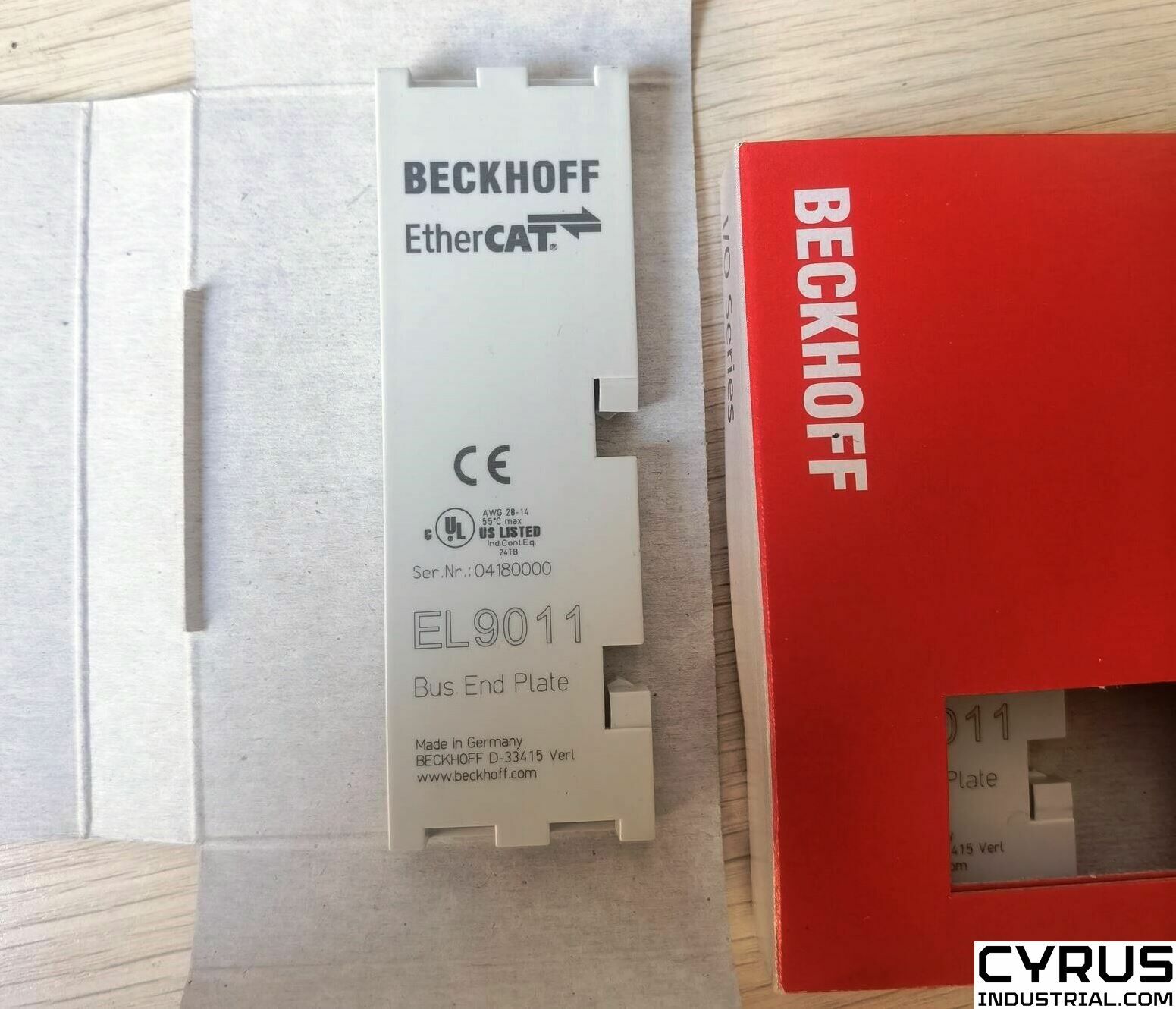 Beckhoff EL9011 Bus end cover