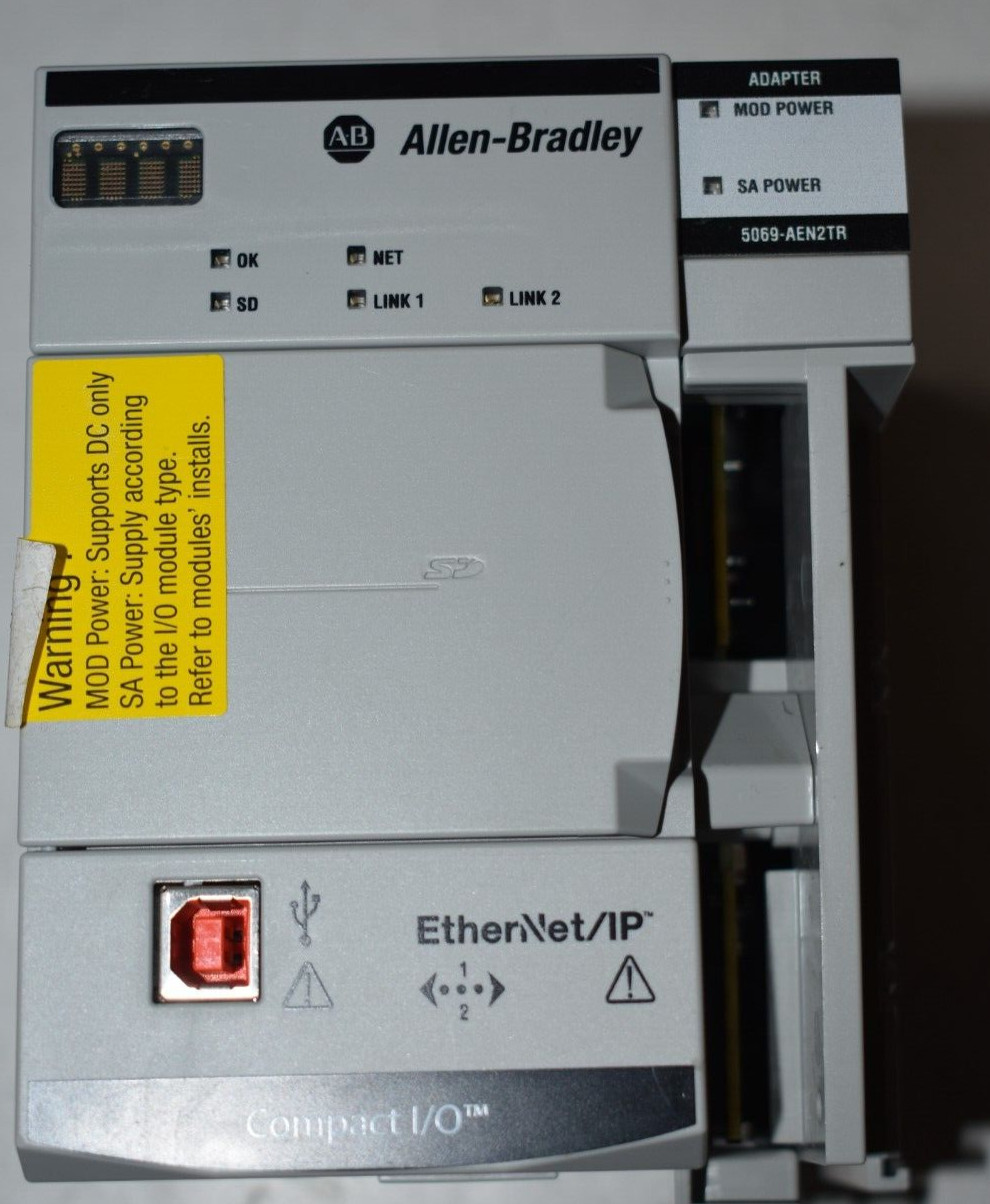 5069-AEN2TR Allen-Bradley Compactlogix Ethernet/IP Adapter 2018