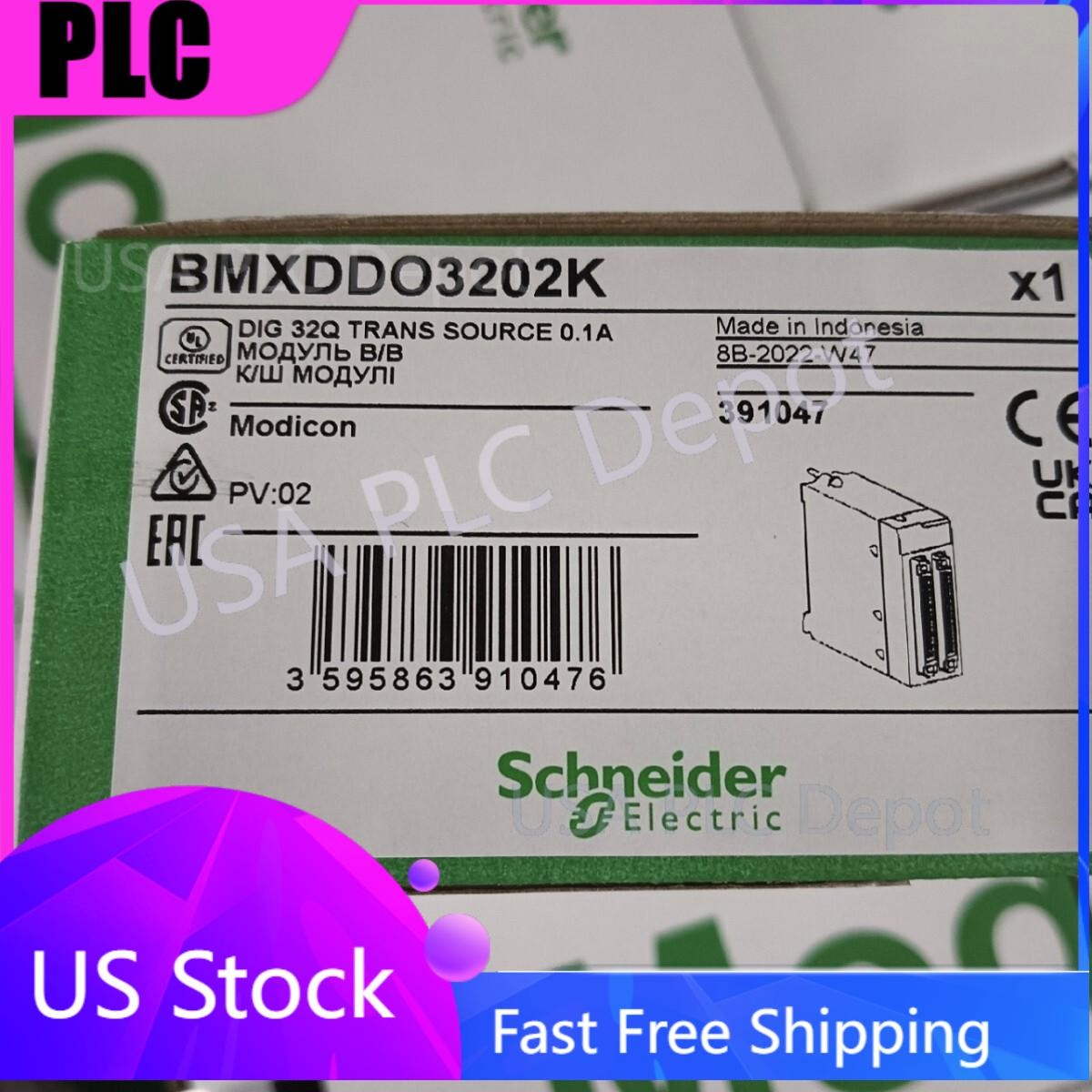 New Schneider BMXDDI3202K PLC Module New In Box