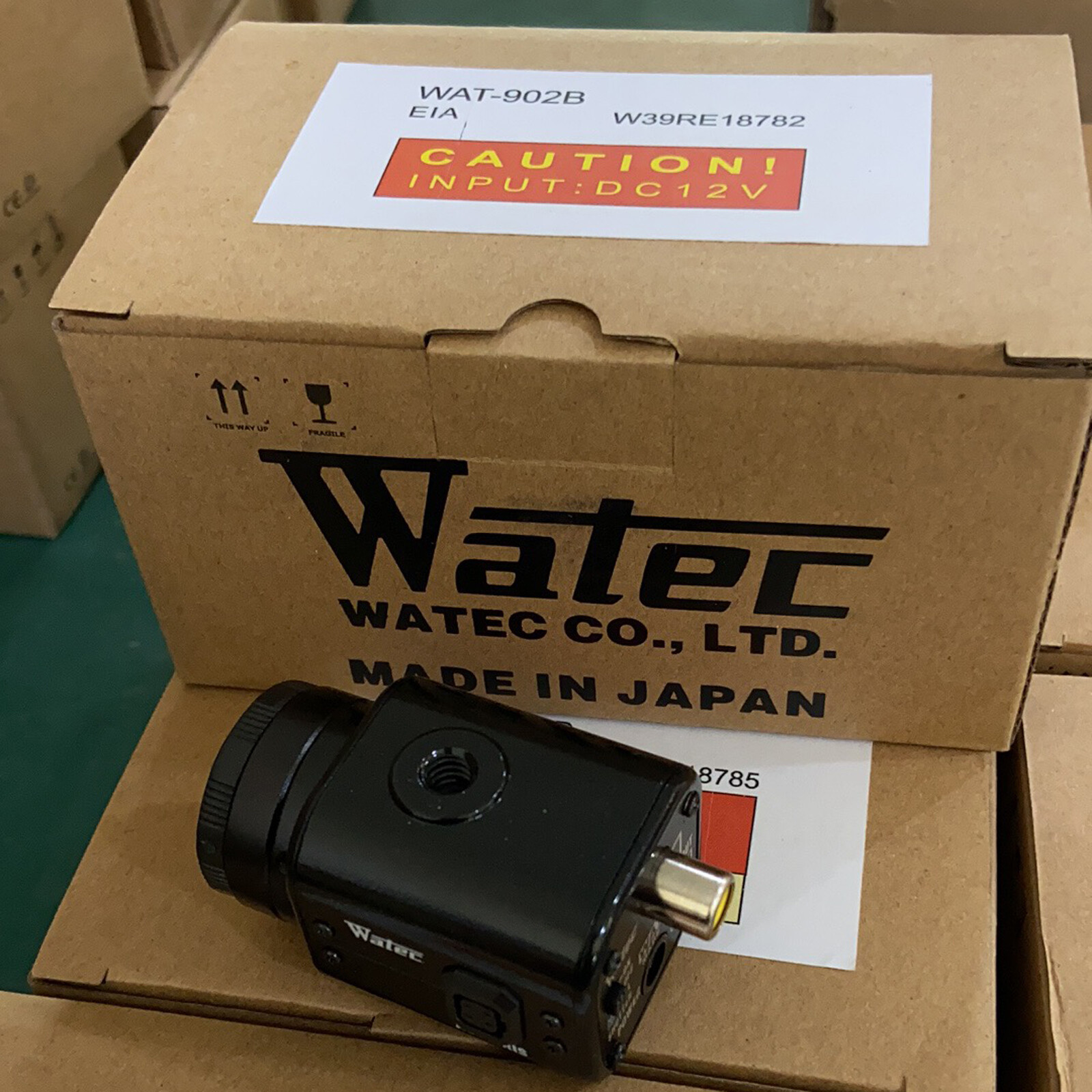 1PC New WATEC WAT-902B black and white ultra low illumination miniature camera