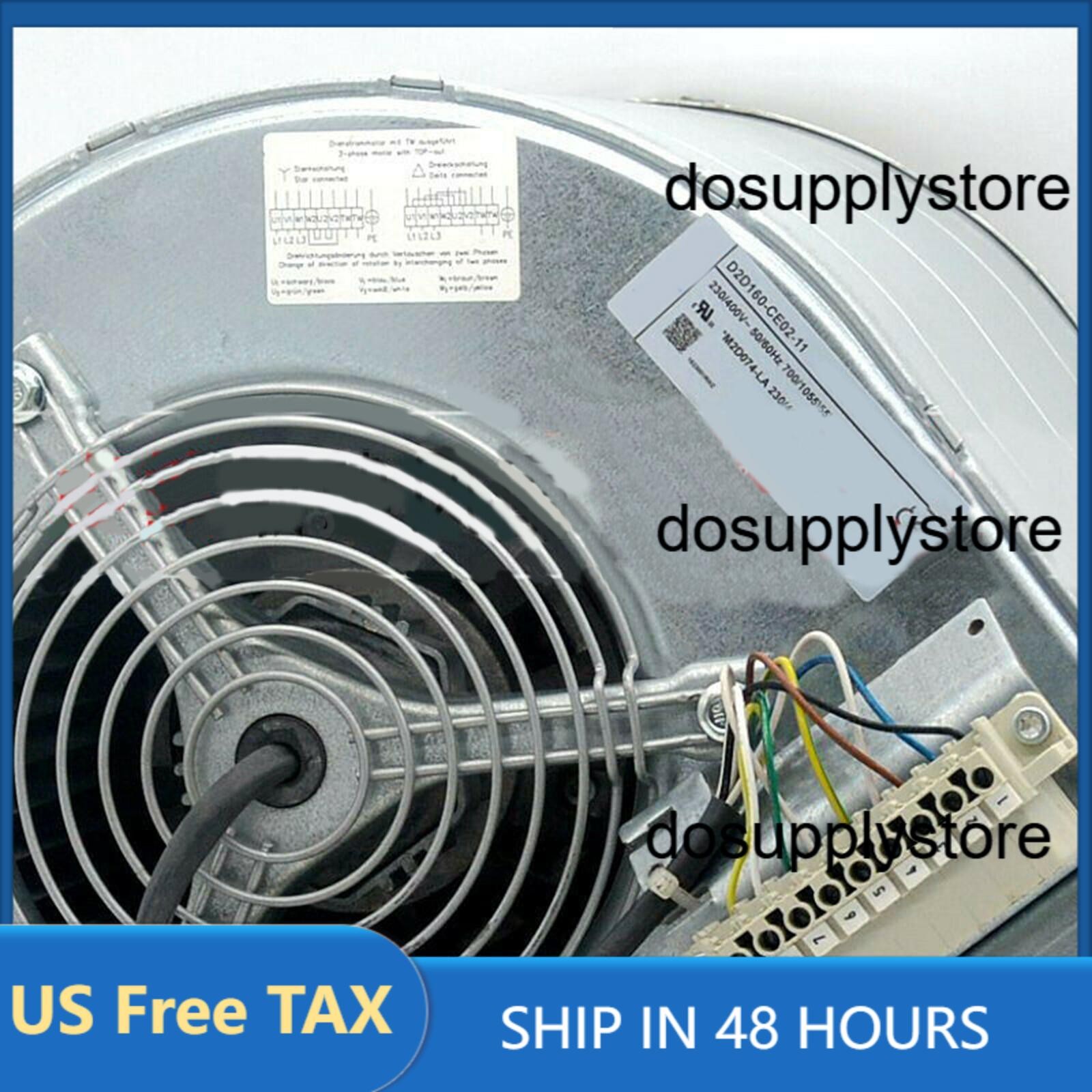 1pc New Siemens Inverter Fan D2D160-CE02-11 230/400V 700W Fast Shipping