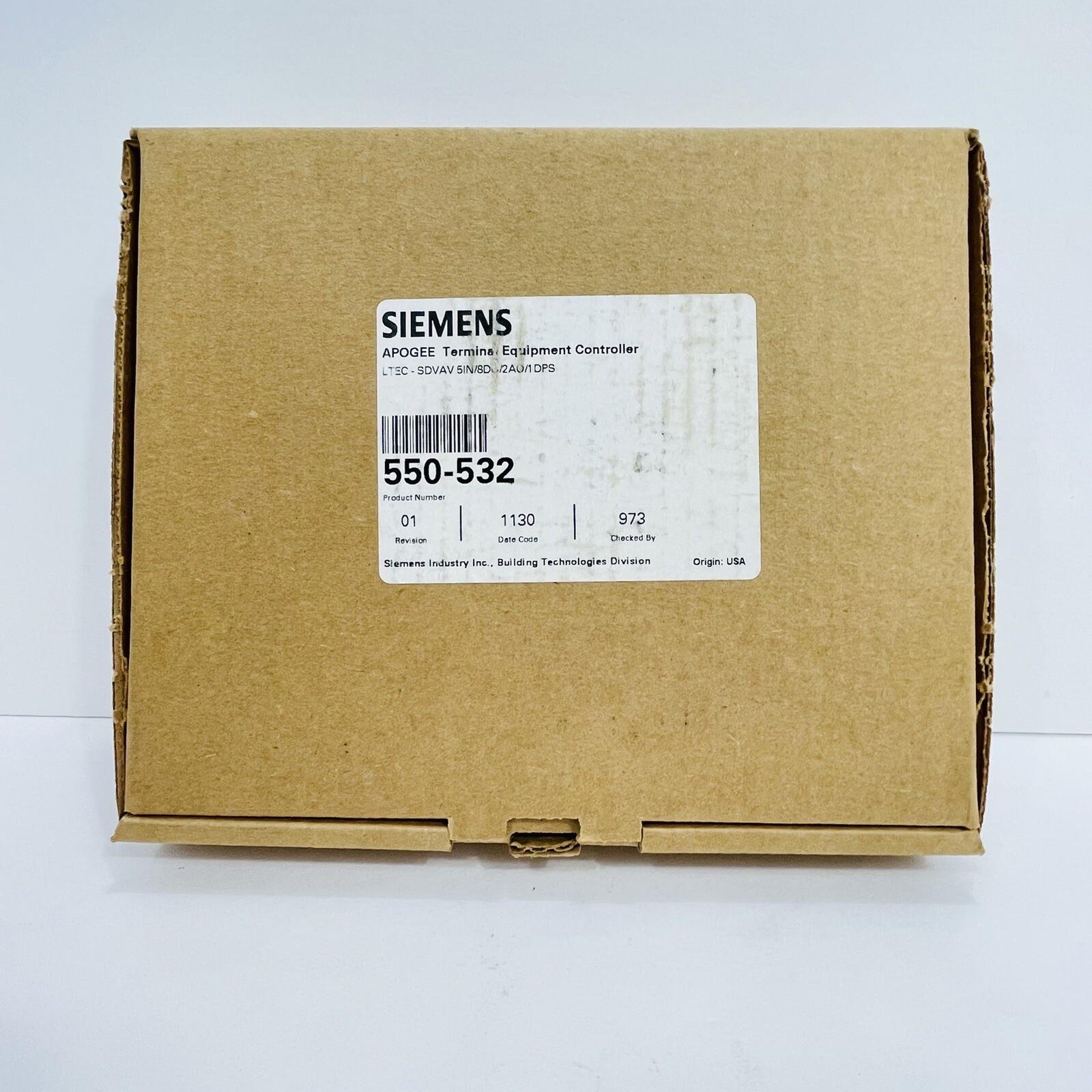 Siemens APOGEE 550-532 Terminal Equipment Controller LTEC ~New Factory Sealed~