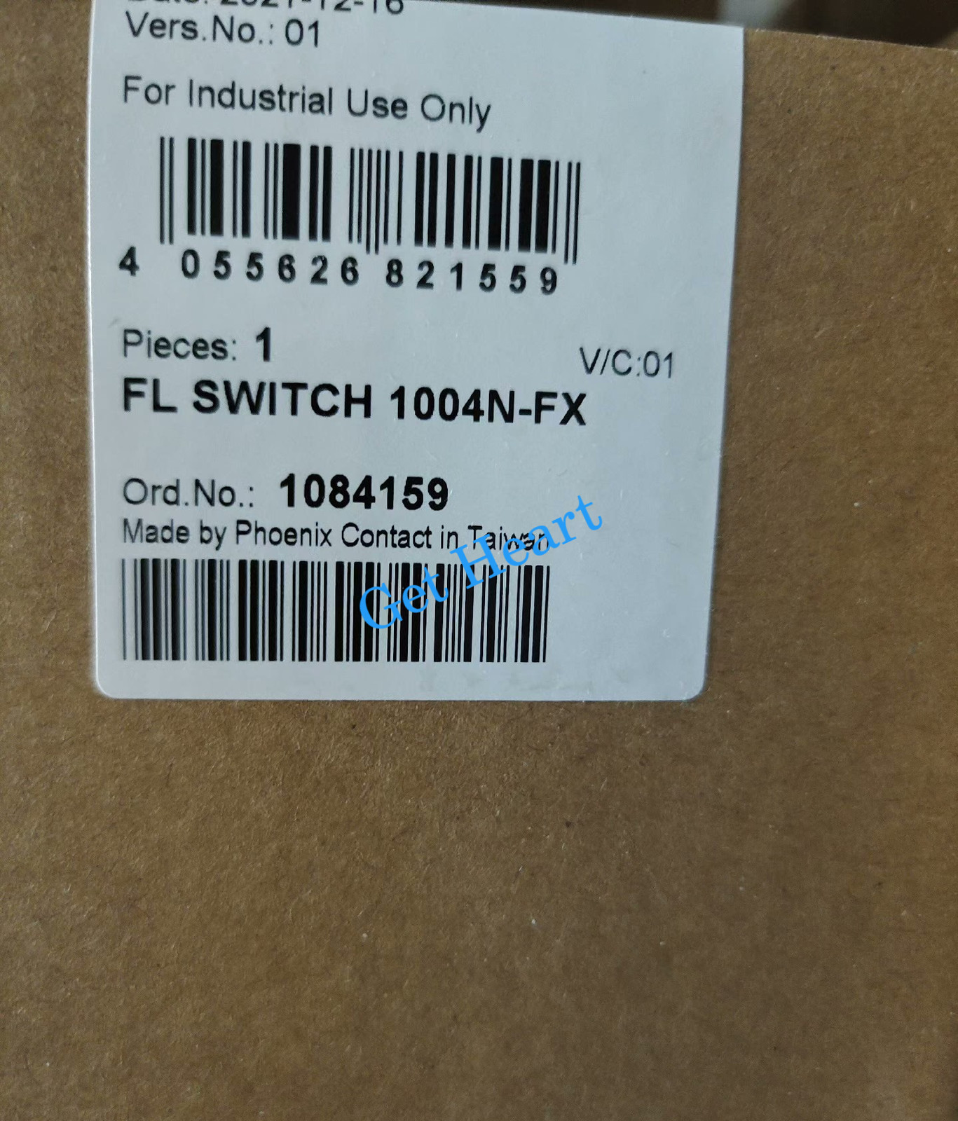 Brand New PHOENIX CONTACT FL SWITCH 1004N-FX 1084159 Industrial Ethernet Switch