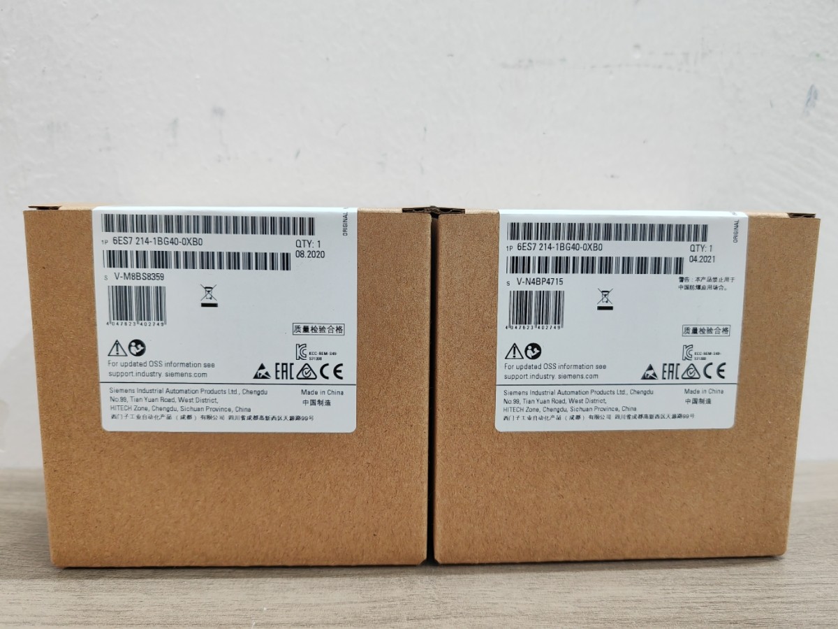 New Siemens 6ES7214-1BG40-0XB0 6ES7 214-1BG40-0XB0 SIMATIC S7-1200