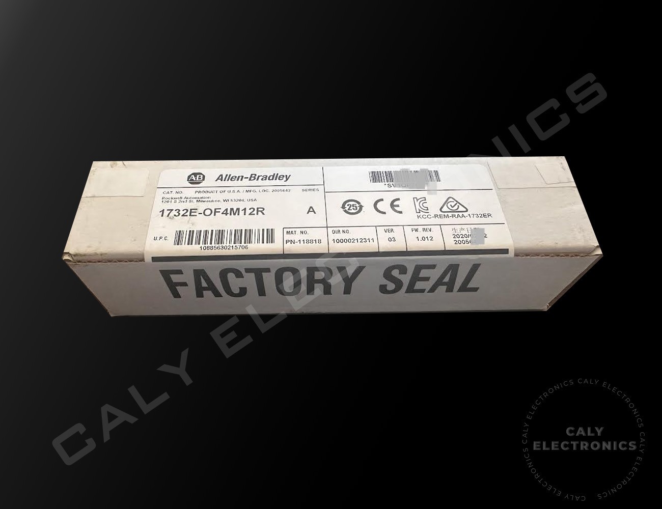 New Sealed Allen Bradley 1732E-OF4M12R / A ArmorBlock EtherNet/IP Analog Output