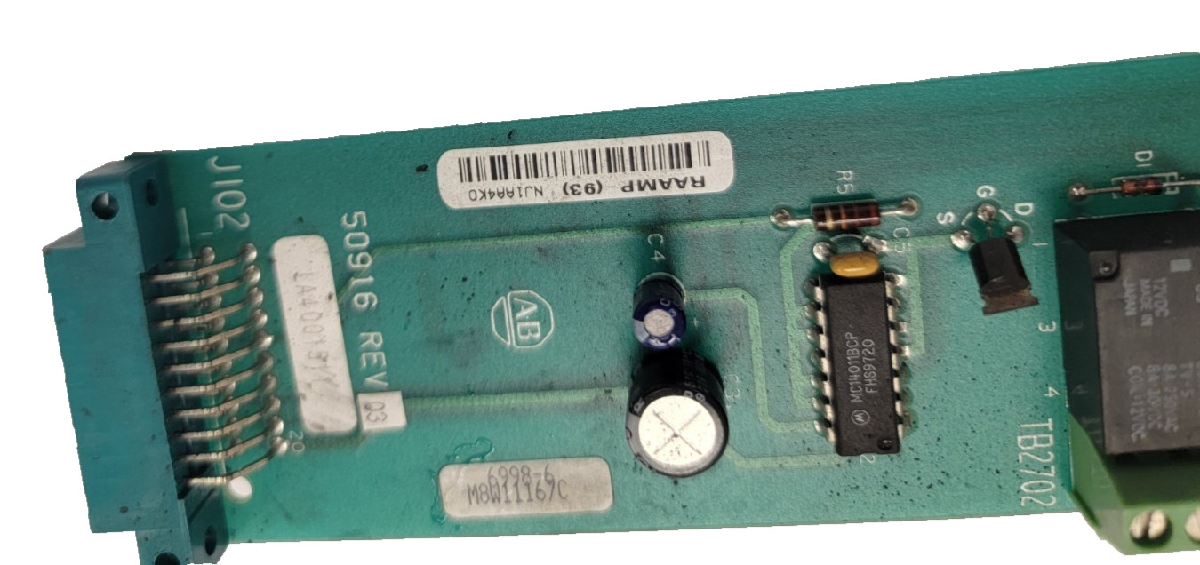 Allen Bradley 50916 Rev. 03 Trip Control Board J102 Allen-Bradley