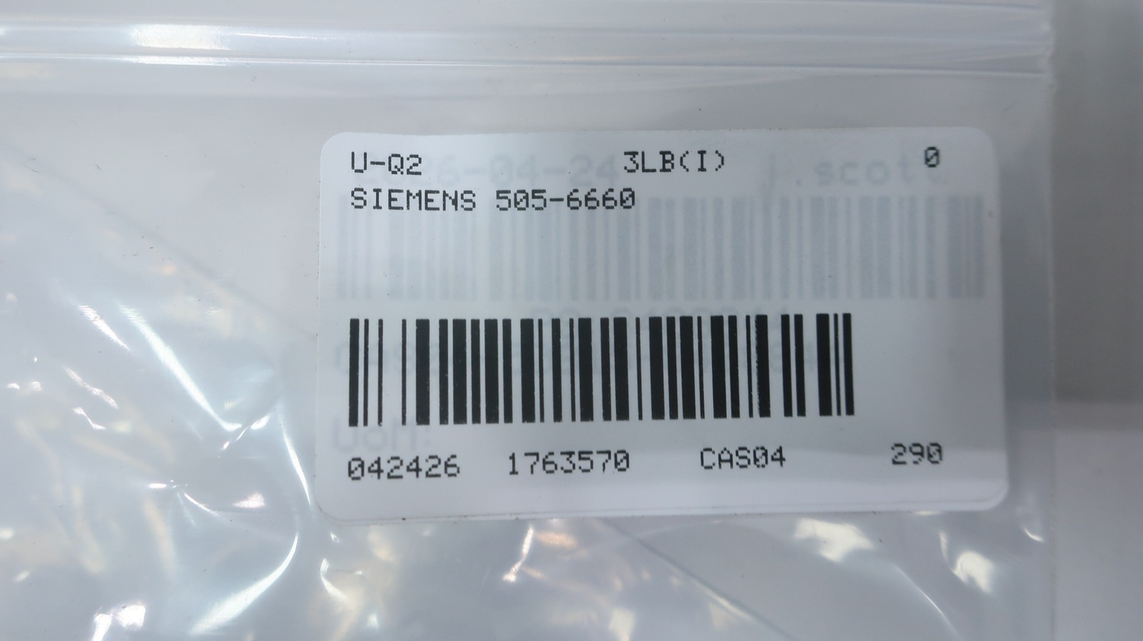 Siemens 505-6660 Simatic Ti505 110/220v-ac Power Supply Module
