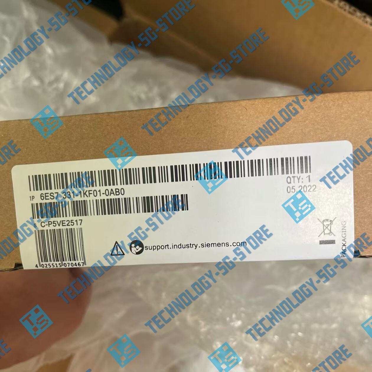 New Siemens 6ES7331-1KF01-0AB0 PLC Module