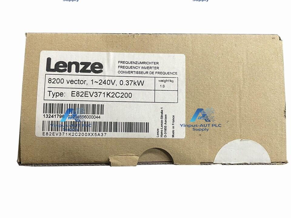 E82EV371K2C200 NEW LENZE E82EV371_2C200 Vector 1-240v 0.37kW E82EV371-2C200