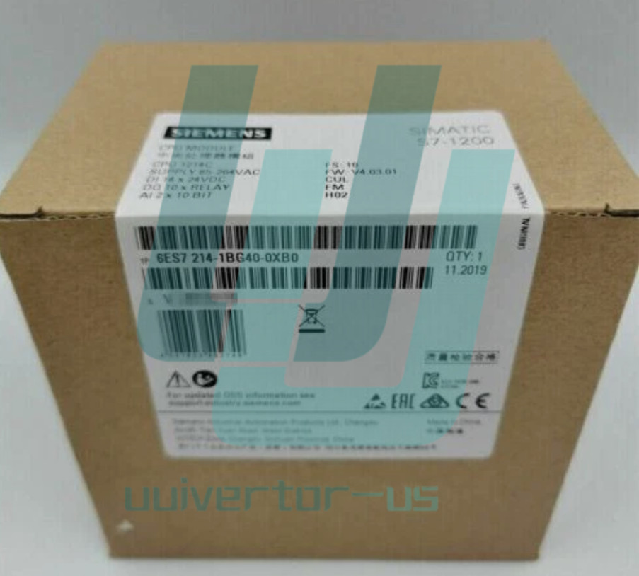 New Siemens 6ES7214-1BG40-0XB0 6ES7 214-1BG40-0XB0 SIMATIC S7-1200
