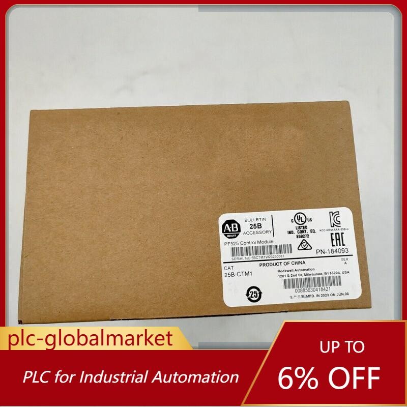 25B-CTM1 PowerFlex 525 Control Module New AB Factory Original Sealed Box 25BCTM1