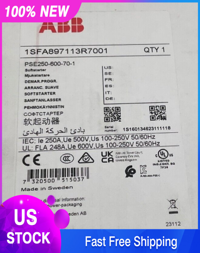 22A-D2P3N104 Allen-Bradley PowerFlex 4 0.75KW 1.0HP AC Drive NEW Factory Sealed