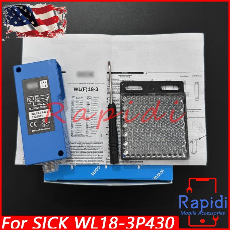 New Sensor for SICK WL18-3P430 10-30VDC Reflective Photoelectric Switch Sensor