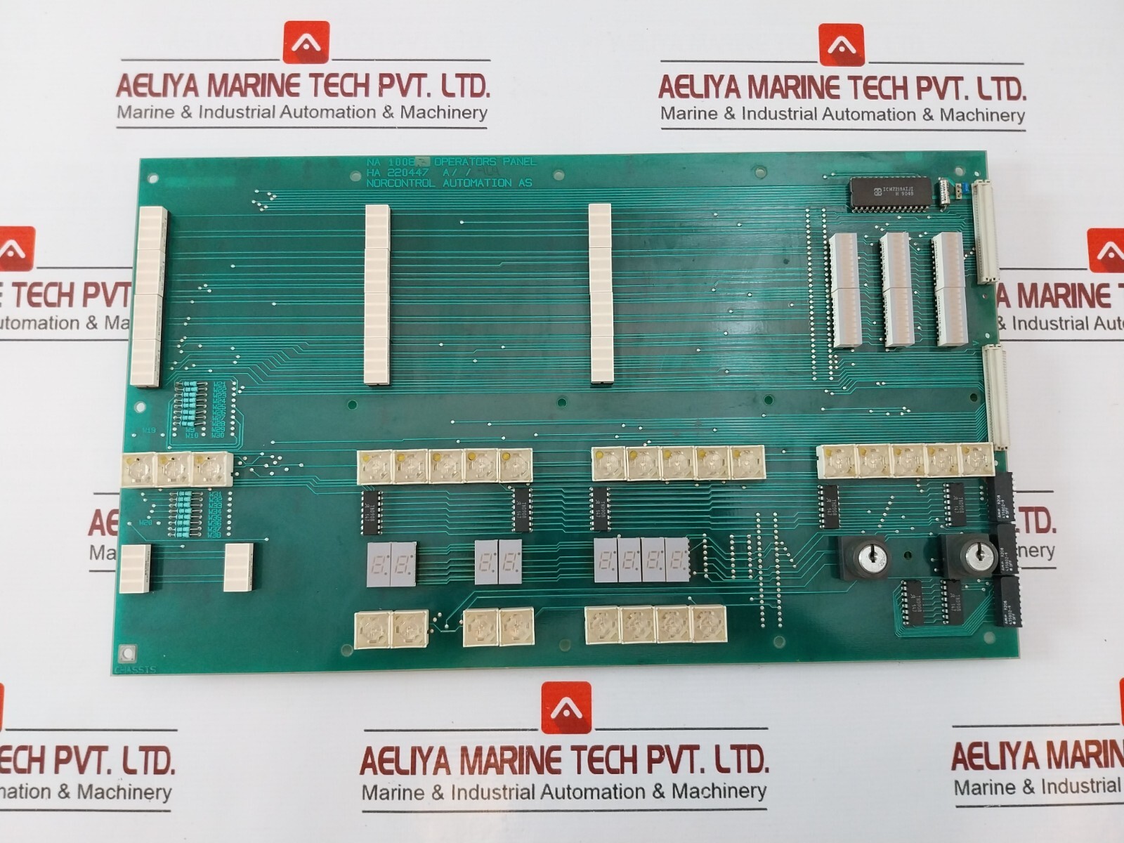NORCONTROL AUTOMATION NA 1008.3 HA 220447 A/A/464 Operators Panel B419
