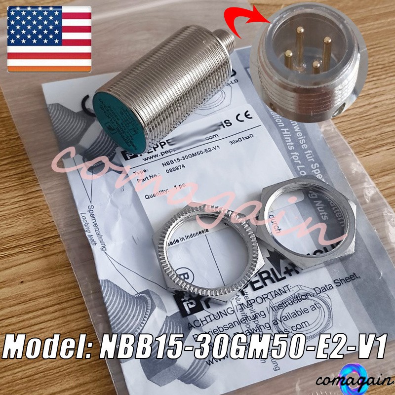 For Pepperl+Fuchs NBB15-30GM50-E2-V1 Inductive Proximity Sensors 085974