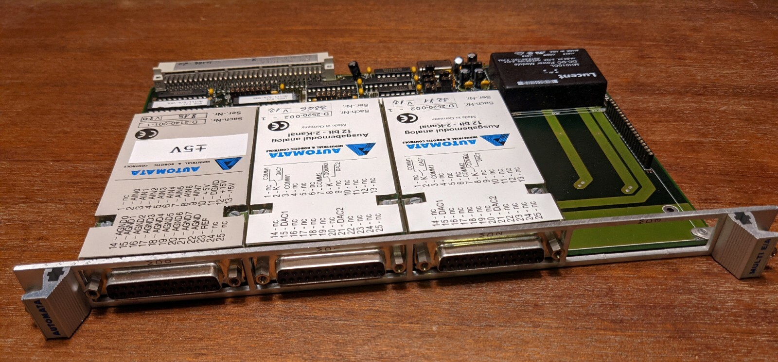 Automata D-2100-022-0 VME Multi E/A PLC Module Multi/EA