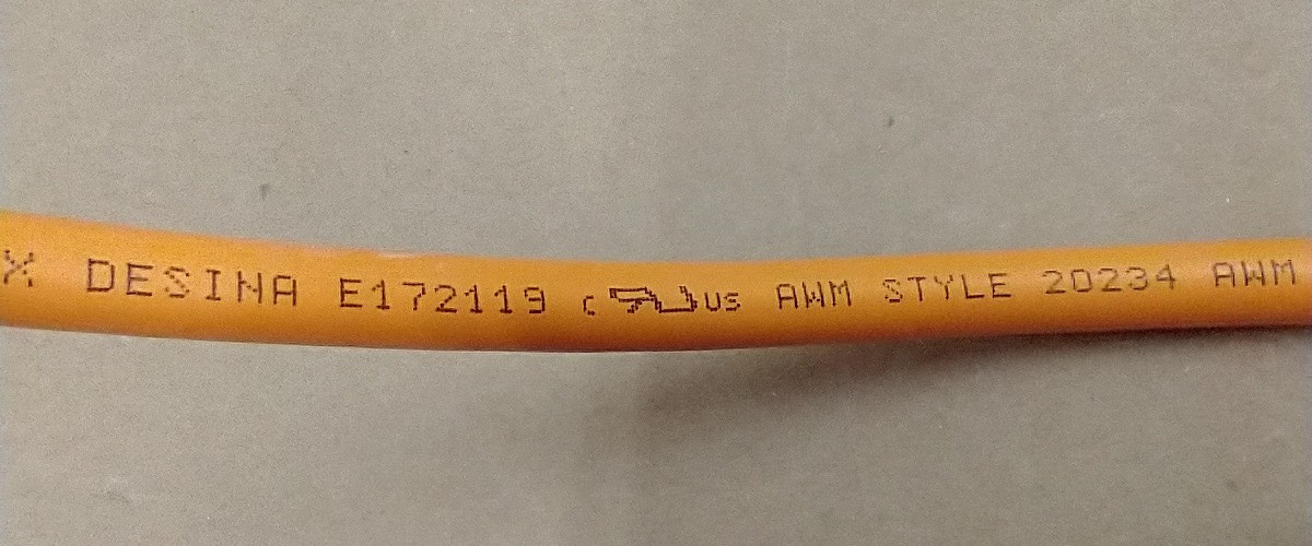 NEW 2 meters Siemens Motion-Connect 800 570108.0011 AWM Style 20234 Cable