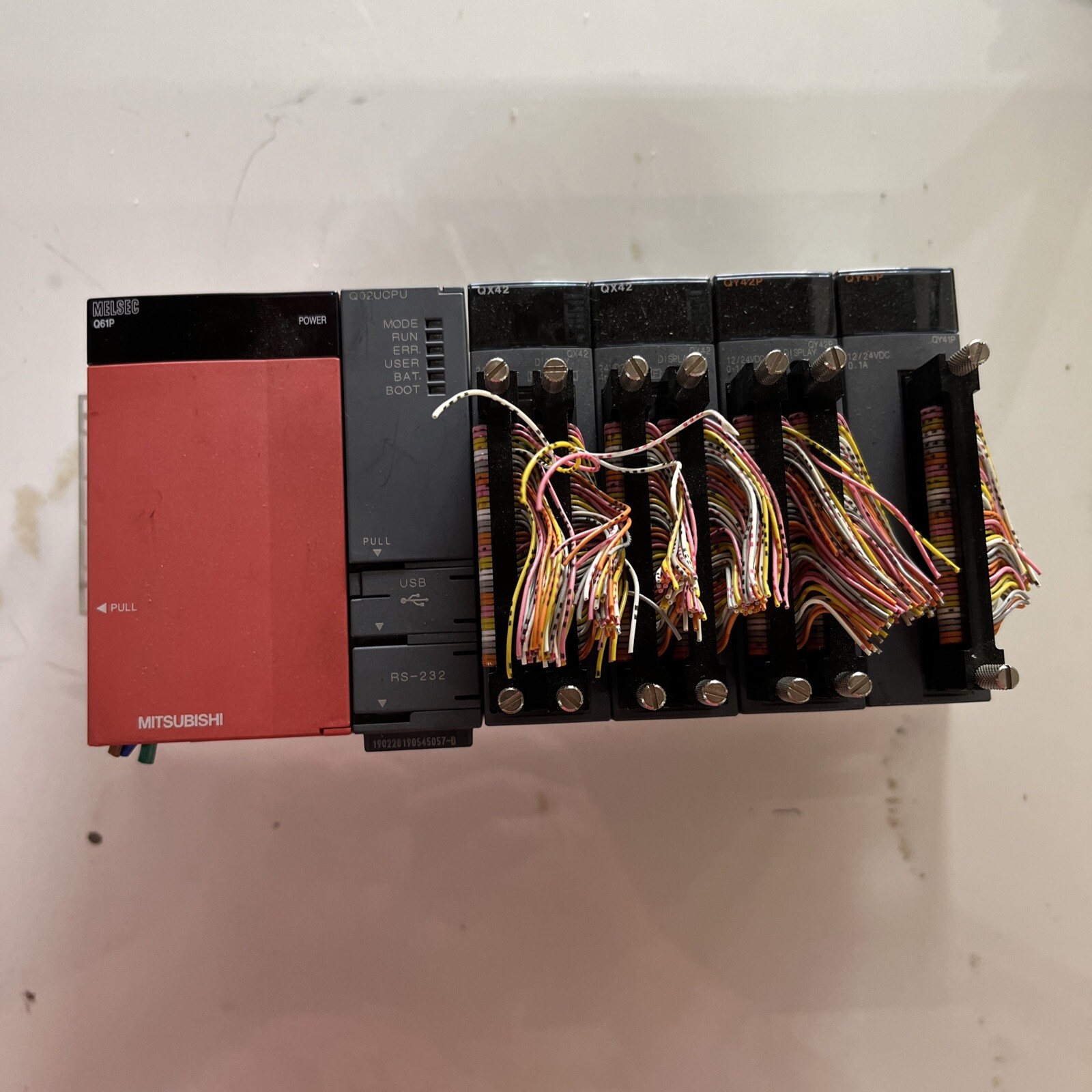 MITSUBISHI Q61P,Q02UCPU,QX42,QX42,QY42P,QY41P
