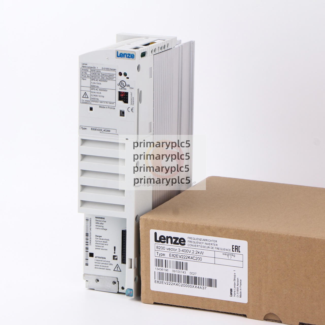 1PCS LENZE Frequency Inverter E82EV222K4C200 E82EV222_4C200 NEW