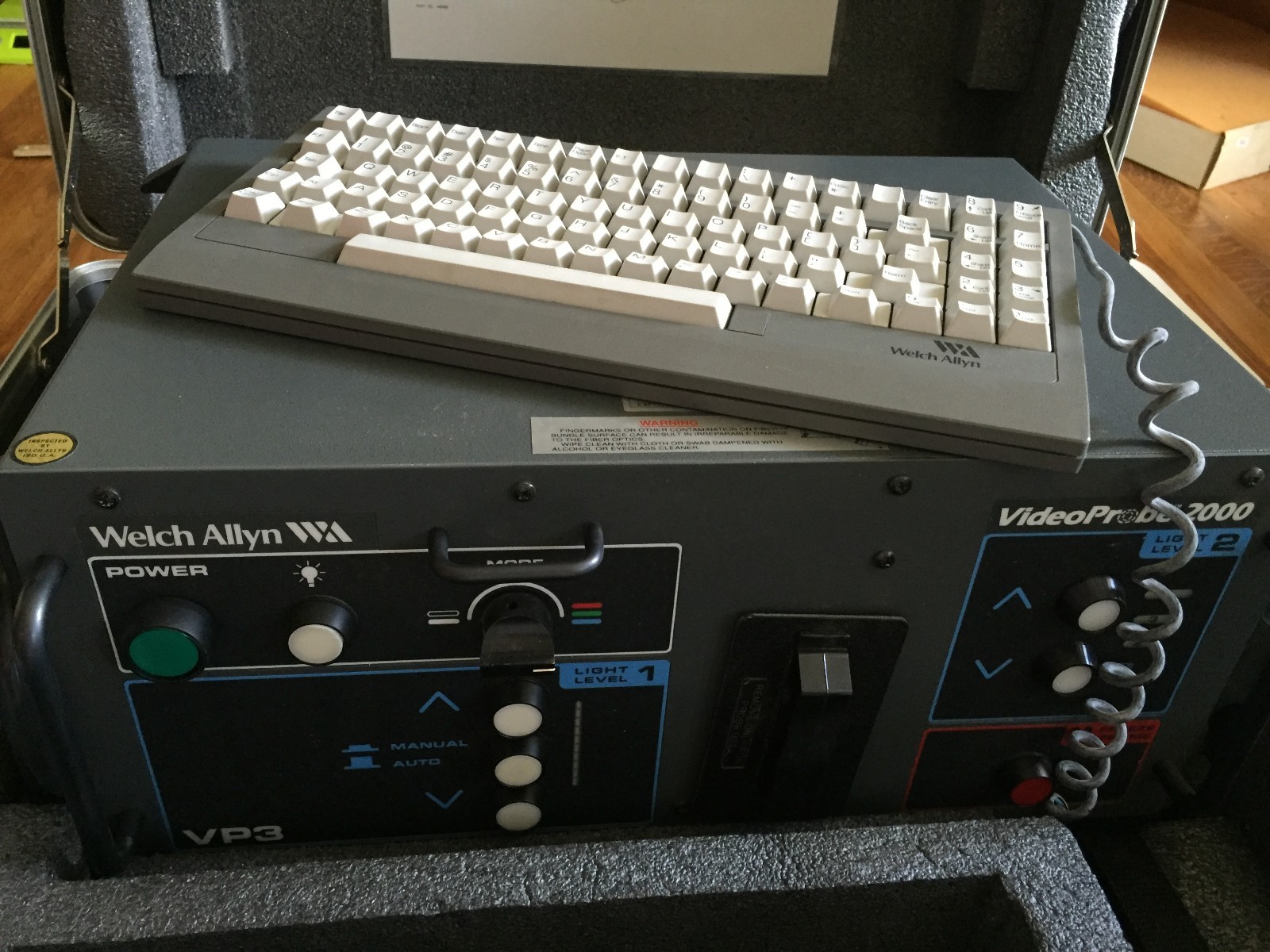 WELCH VP115 ,WELCH ALLYN VP115 VIDEO PROBE-2000 PROCESSOR ,AW