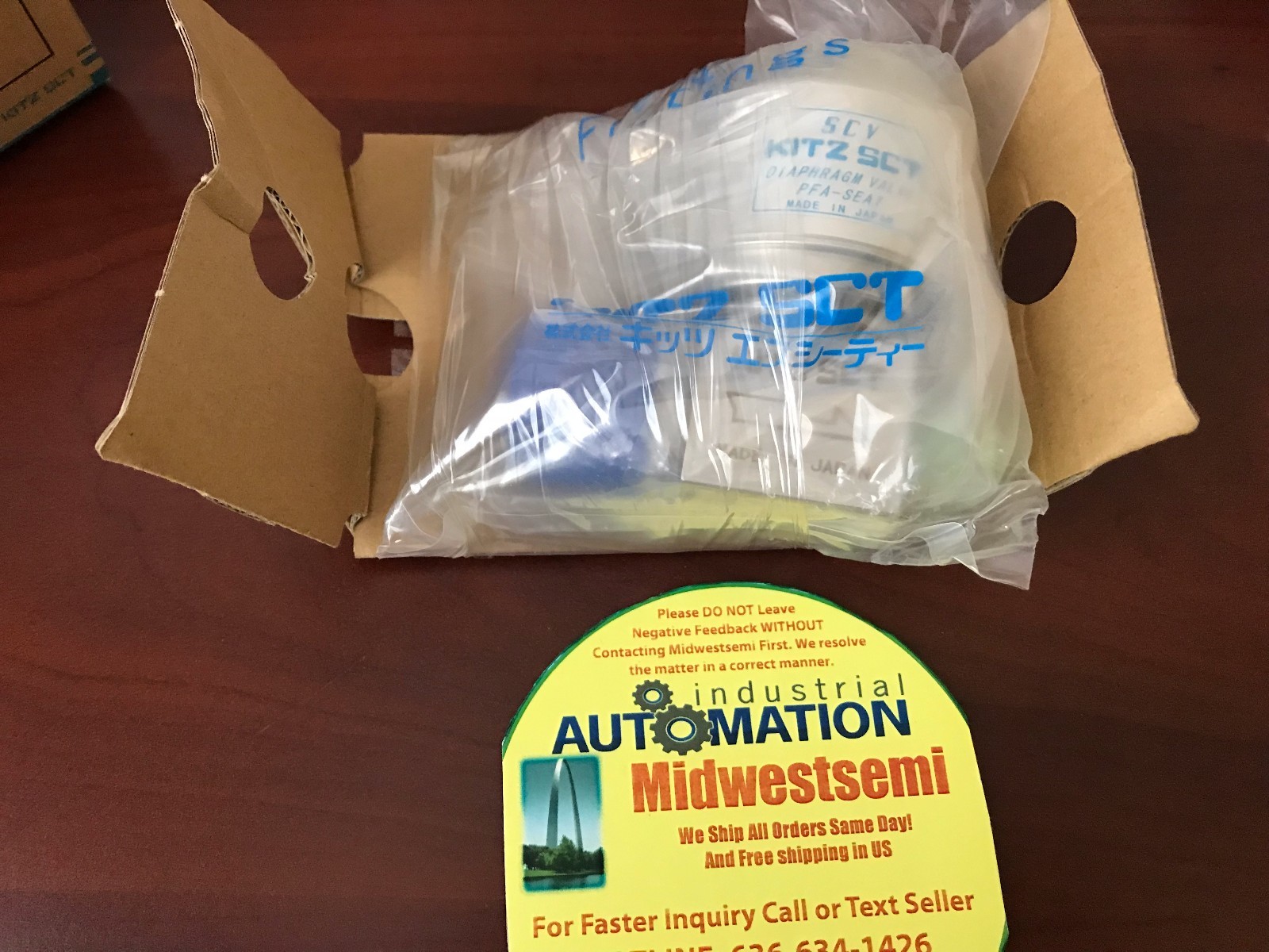 NIB 710401601 KITZ-SCT KD8CS-VFV4A-765-SEP-316LE SEP DIAPHRAGM FREESHIPSAMEDAY