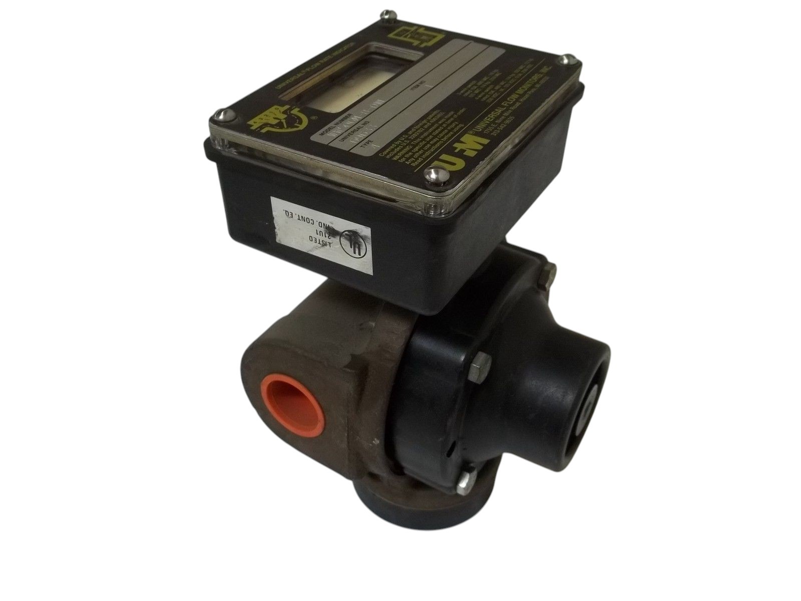 UNIVERSAL FLOW MONITORS, INC. WW50GM-8-0WL FLOW RATE INDICATOR UNMP