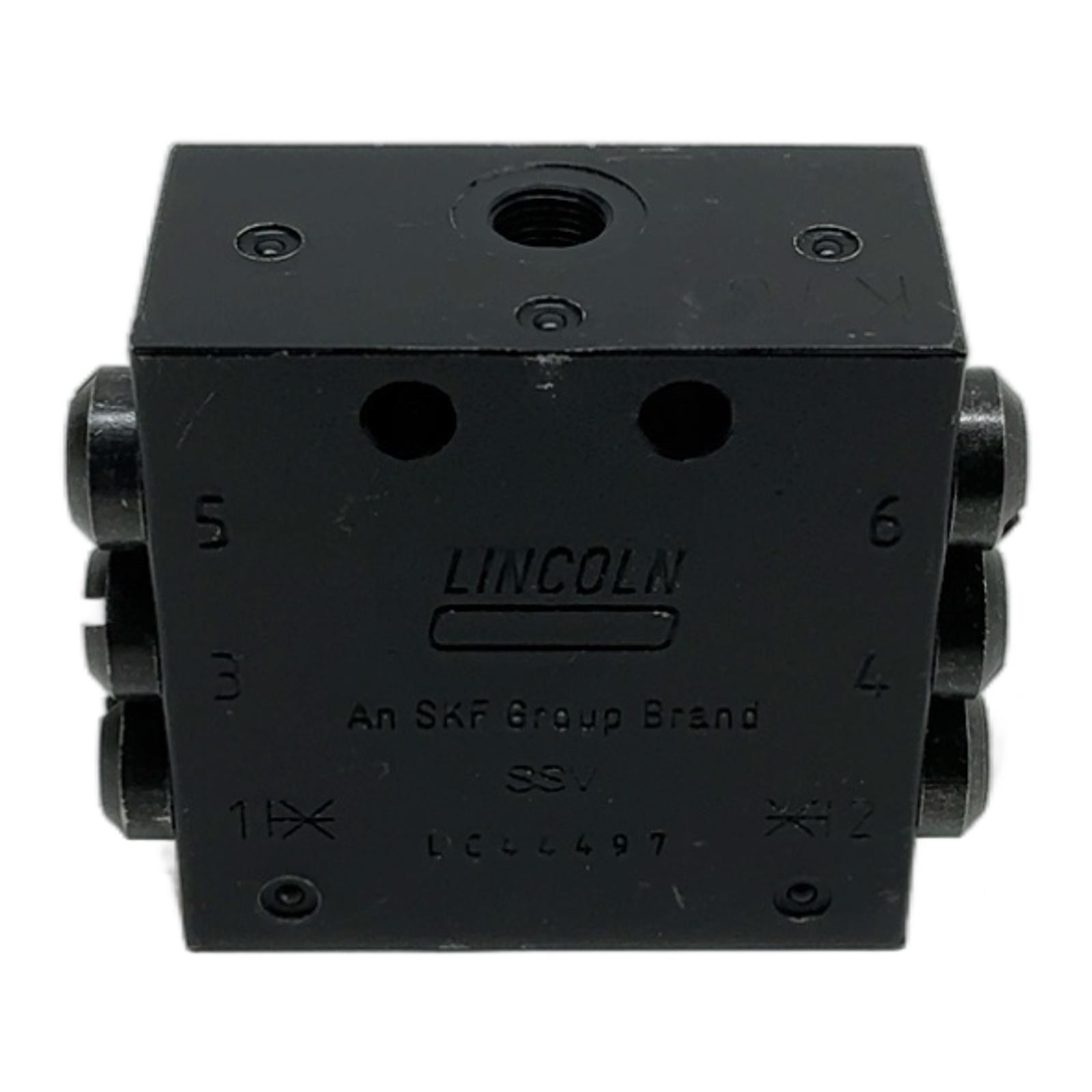SSV 6-K LC44497 LINCOLN, Lincoln Progressive Metering Device 6 Outlets SSV6, …