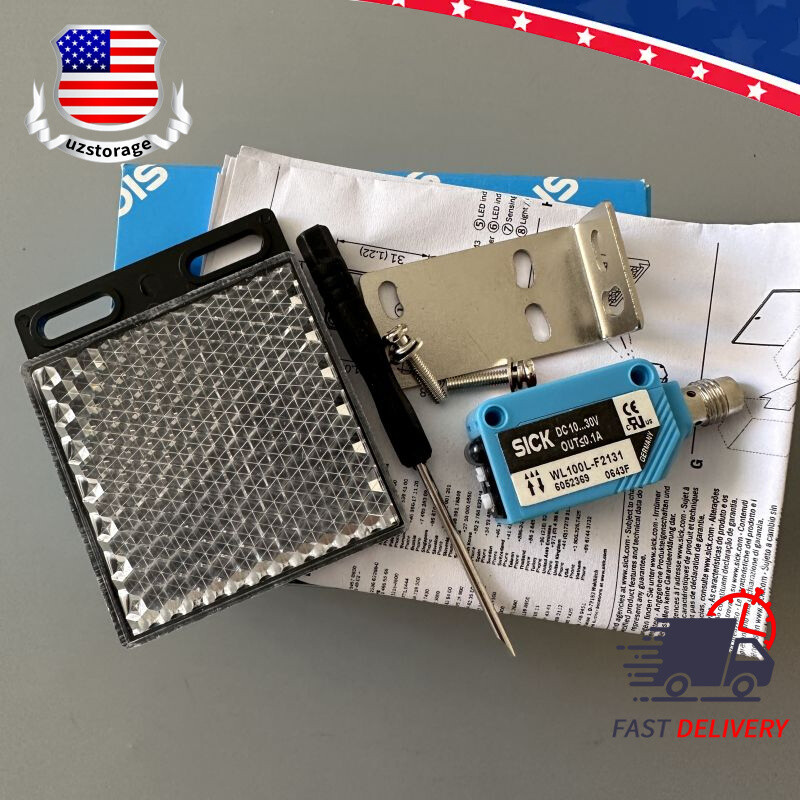 NEW Photoelectric Sensor Optical Switch For Sick WL100L-F2131 6030709 0.1A 3Pin
