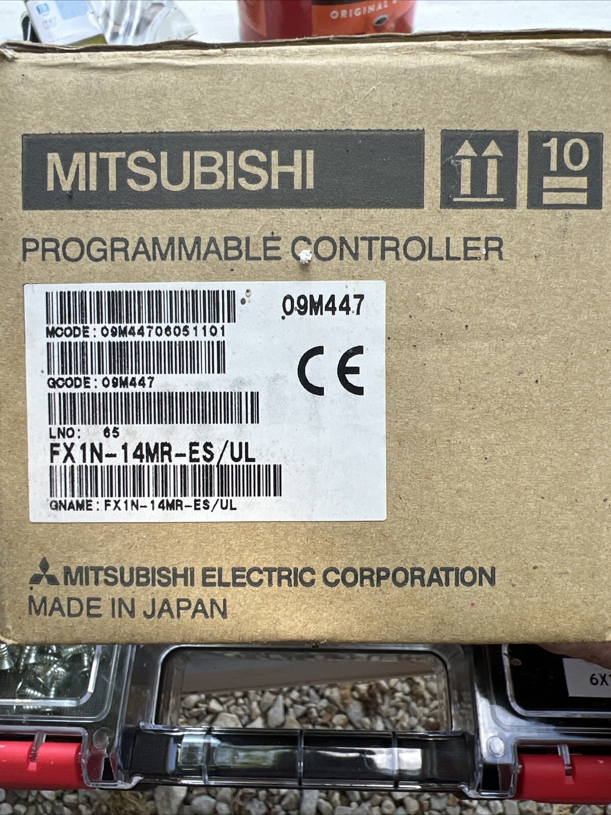 1PC Mitsubishi FX1N-14MR-ES/UL PLC New In Box FX1N14MRESUL