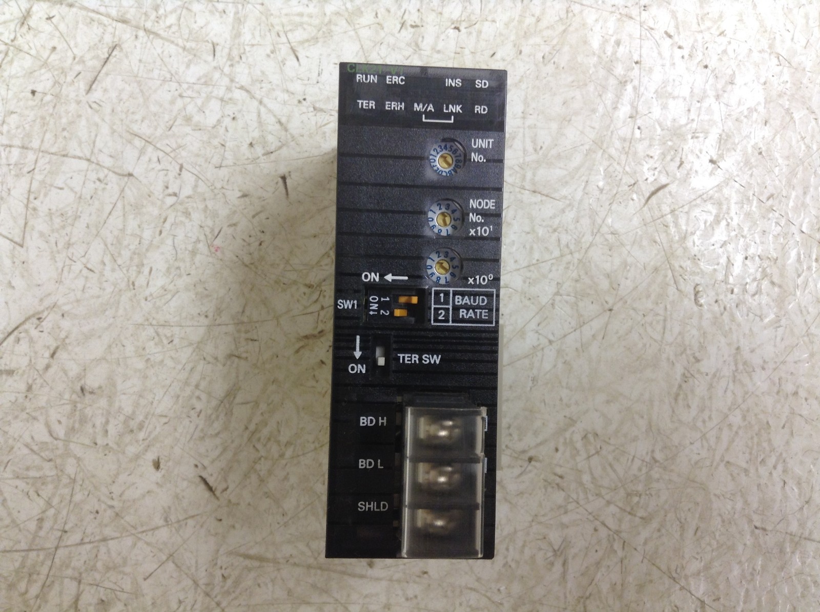 Omron CJ1W-CLK21-V1 Controller Link Unit Ver. 1.2 CJ1WCLK21V1